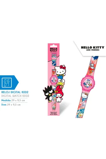Zegarek cyfrowy KE02 ECO Hello Kitty HK50153