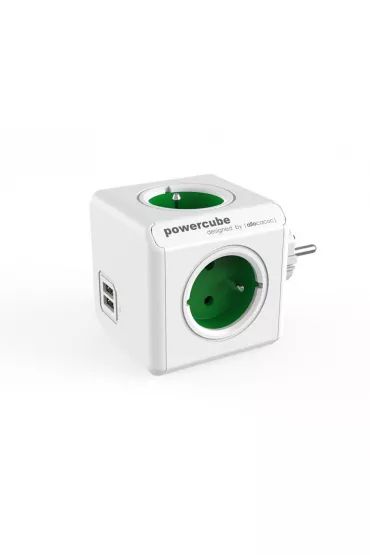 Allocacoc PowerCube Original USB GREEN