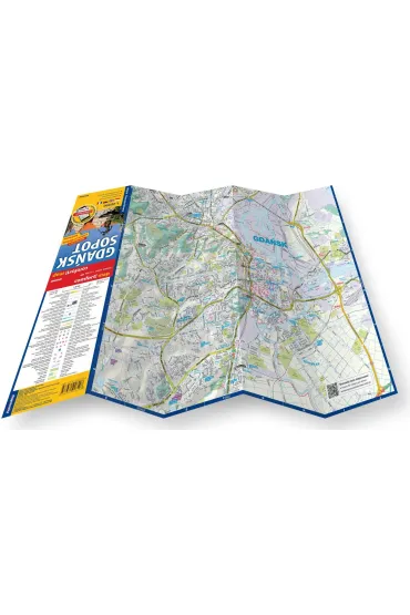 Gda�sk Sopot plan miasta 1:26 000 laminat midi 2023