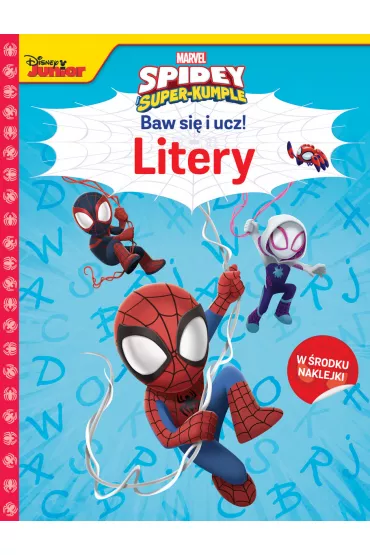 Litery. Baw si� i ucz! Marvel Spidey i Super-kumple