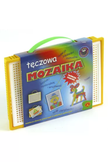 T�czowa mozaika w walizce