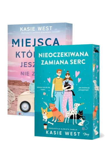 Pakiet: Miejsca, kt�rych jeszcze nie znamy, Nieoczekiwana zamiana serc - Kasie West