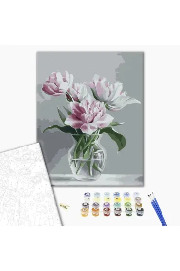 Brushme Malowanie po numerach - Wazon czu�o�ci 40x50cm