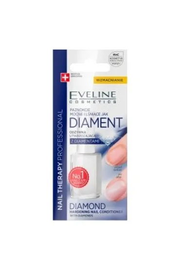Eveline Cosmetics Nail Therapy Lakier od�ywka utwardzaj�ca do paznokci Diament 12 ml