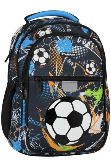 Plecak szkolny Football blue STARPAK 550864