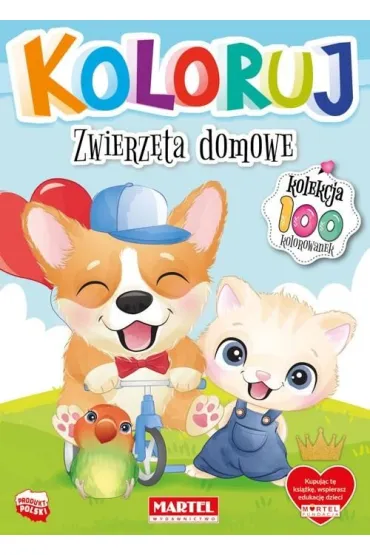 Zwierz�ta domowe. Koloruj