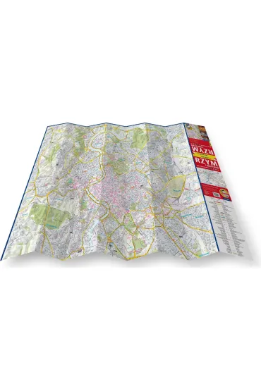 Rzym i Watykan mapa samochodowa 1:12 000 papier 2024