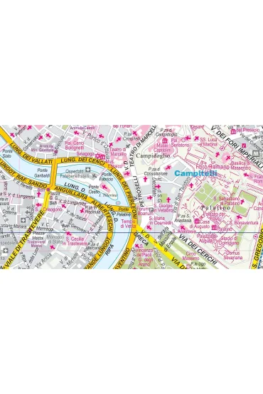 Rzym i Watykan mapa samochodowa 1:12 000 papier 2024