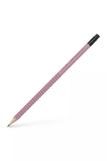 O��wek Grip 2001 B z gumk� r�owy Faber-Castell (217237)