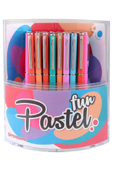 Penmate D�ugopis metalowy Fun Pastel 25 szt.