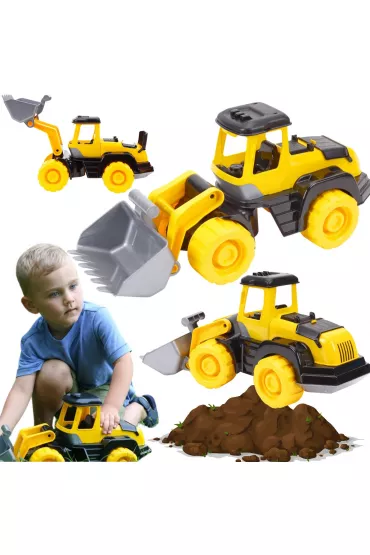 Traktor czarno-ty Technok
