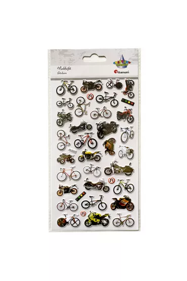 Hasta Naklejki wypuk�e motocykle, rowery 36 szt.