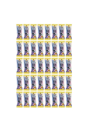 Joe Glow Lizak kulka holo pops o smaku ananasowym z witamin� D i C bez cukru bezglutenowy Zestaw 40 x 8 g