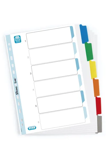 Przek�adki kartonowe oxford mylar a4+/6 kart