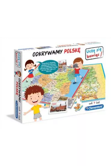 Puzzle Odkrywamy Polsk� * Clementoni