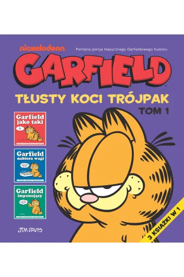 Garfield. T�usty koci tr�jpak. Tom 1 - Jim Davis