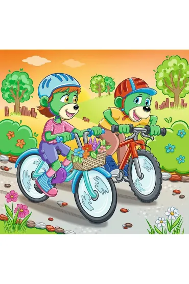 Puzzle 3w1 (20+36+50 el.) Poznaj Trefliki
