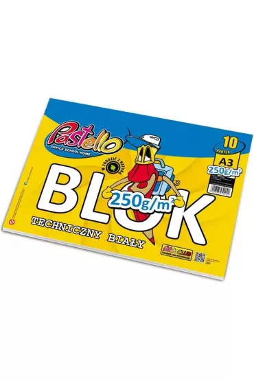 Pastello Blok techniczny A3 250g 10 kartek