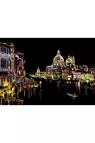 Twoje Hobby Venice-New. Magiczna zdrapka - wydrapywanka 40.0 x 28.5 cm