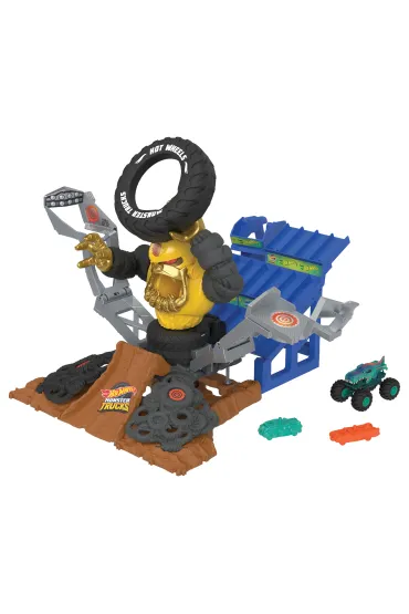 Hot Wheels. Monster Trucks Arena Smashers – Arena Goryla Zestaw HPN71 Mattel
