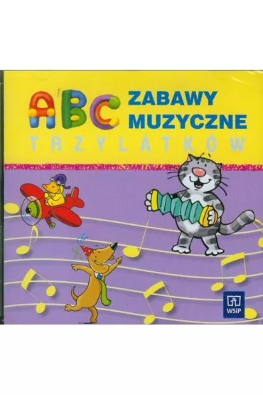 ABC trzylatka zabawy muzyczne CD
