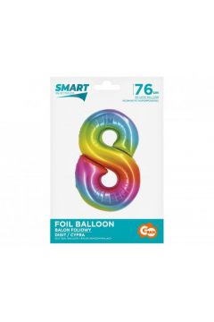 Godan Balon foliowy Smart Cyfra 8 tczowa 76cm CH-STC8