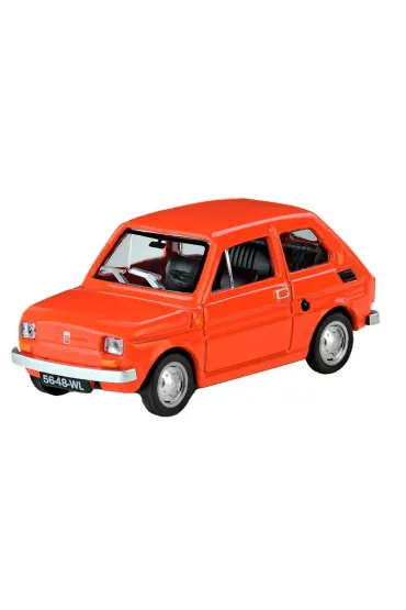 Fiat 126P czterdziestolatek czerwony Daffi