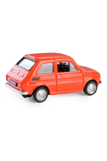 Fiat 126P czterdziestolatek czerwony Daffi