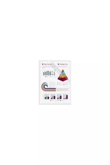 Ofert�wka A4 PVC L twarda przezroczysta 0.20mic op25szt BIURFOL OF-01