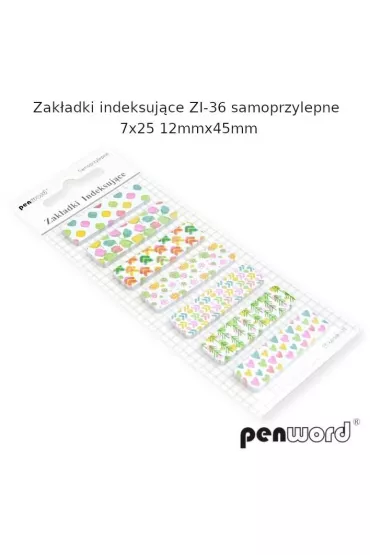 Polsirhurt Zak�adki indeksuj�ce 12x45mm 175 szt.