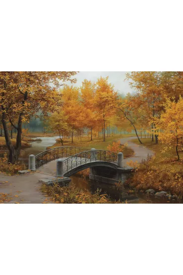 Puzzle 1000 el. Autumn in an Old Park Eurographics