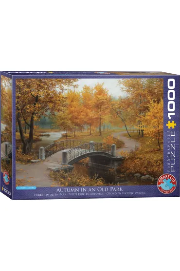 Puzzle 1000 el. Autumn in an Old Park Eurographics