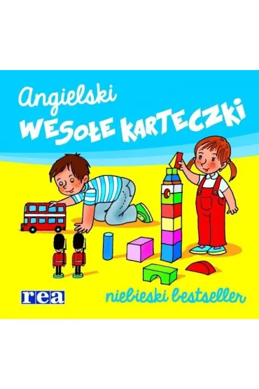 Angielski - weso�e karteczki. Niebieski bestseller