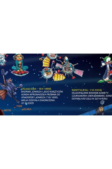 Uk�ad S�oneczny + Droga Mleczna laminat