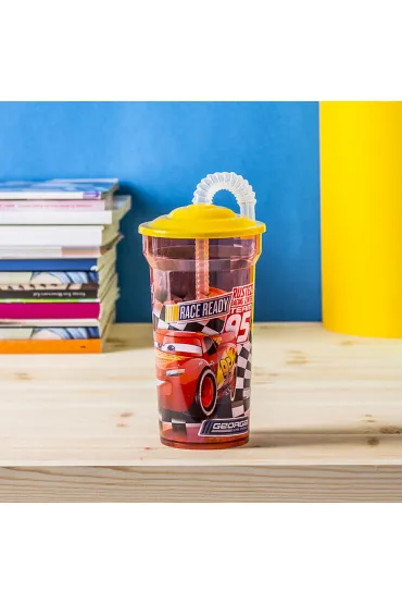 Auta Bidon z rurk� Cars 350ml