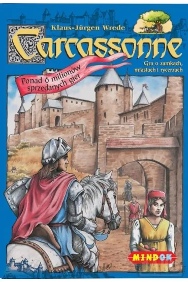 Gra planszowa. Carcassonne podstawowa MindOK - Wrede Klaus-Jurgen