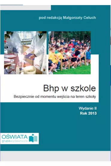eBook BHP w szkole. Bezpiecznie od momentu wej�cia na teren szko�y pdf mobi epub - Ma�gorzata Celuch