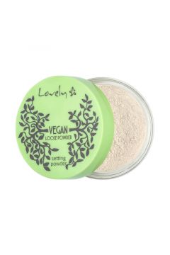 Lovely Vegan Loose Powder transparentny puder do twarzy 7 g