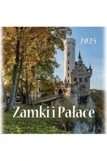 AS25 Kalendarz Kwadrat Zamki i Pa�ace