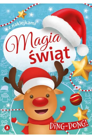Ksi��eczka A4 Magia �wi�t. Ding-dong   NAKLEJKI SKRZAT 073676