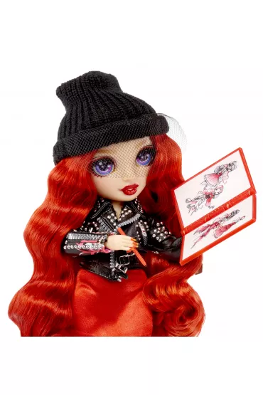 Rainbow High Fantastic Fashion Lalka Ruby Anderson - Red 587323 Mga Entertainment
