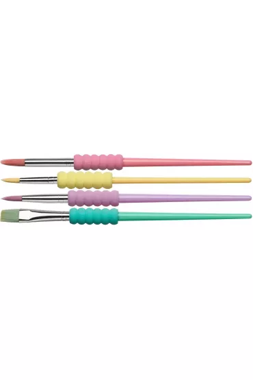 Faber-Castell P�dzle szkolne z mi�kkim uchwytem 4 szt.