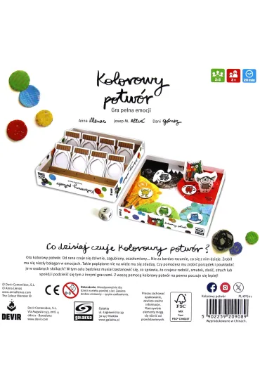 Kolorowy potw�r GALAKTA