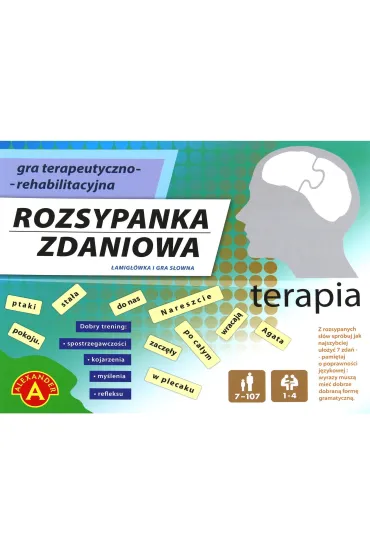 Terapia. Rozsypanka zdaniowa Alexander - Hanna  Sobisz