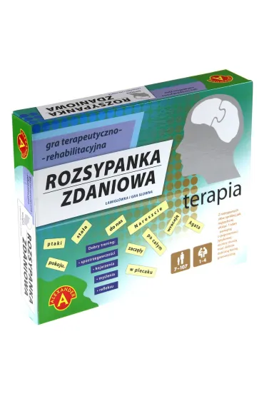 Terapia. Rozsypanka zdaniowa Alexander - Hanna  Sobisz