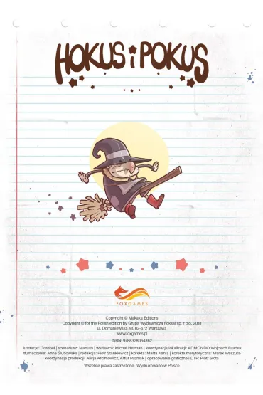 Komiksy paragrafowe. Hokus i pokus - Manuro