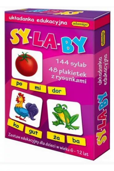 Uk�adanka. Sylaby Adamigo - Uk�adanka Edukacyjna Sylaby