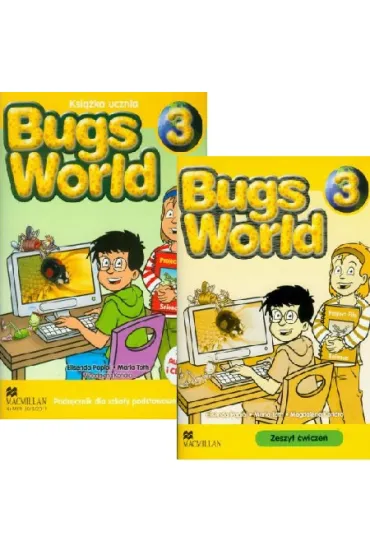 ZESTAW podr�cznik i �wiczenia Bugs World klasa 3 - Magdalena Kondro, Maria Toth, Elisenda Papiol