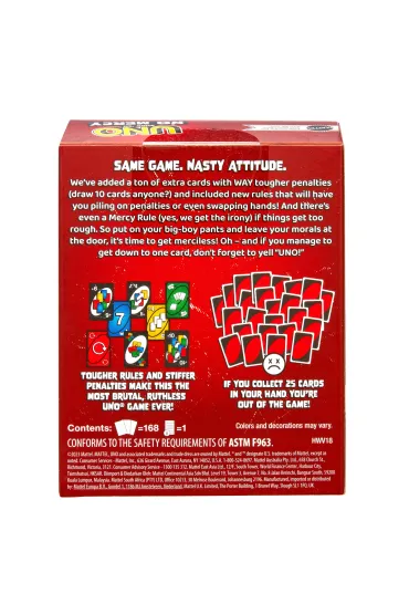 UNO No Mercy bez lito�ci Mattel
