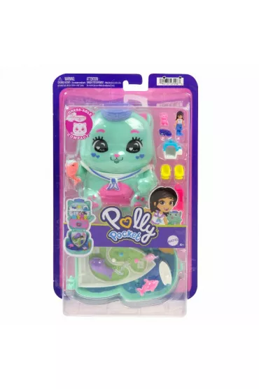 Polly Pocket. Sail Kitty Compact Mattel